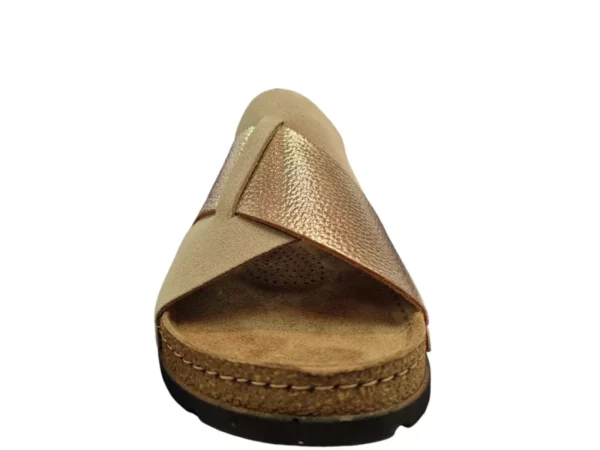 Rohde Rohde Gouden Dames Slippers Slides
