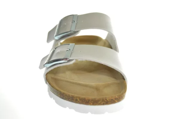 Rohde Rohde - 5623 01 Dames Slippers Metallic Wit