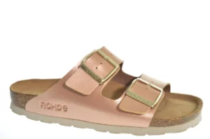 Rohde Rohde - 5623 33 Dames Slippers Metallic Roze