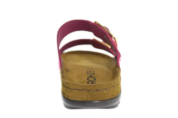 Rohde Rohde - 5879 46 Roze Dames Slippers Voorgevormd Voetbed