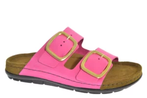Rohde Rohde - 5879 46 Roze Dames Slippers Voorgevormd Voetbed
