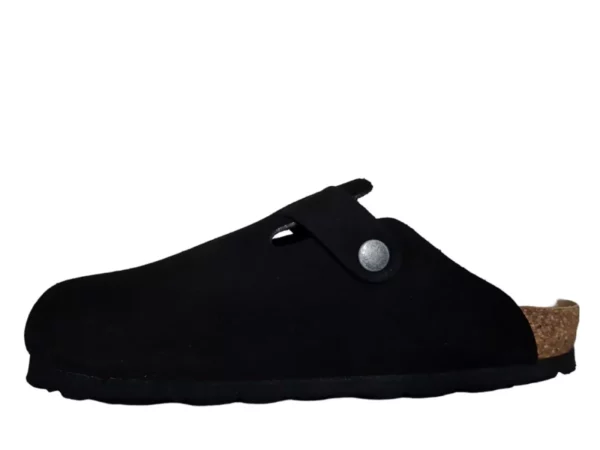 Rohde Rohde Zwarte Dames Pantoffel Open Pantoffel