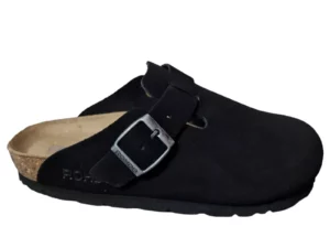 Rohde Rohde Zwarte Dames Pantoffel Open Pantoffel