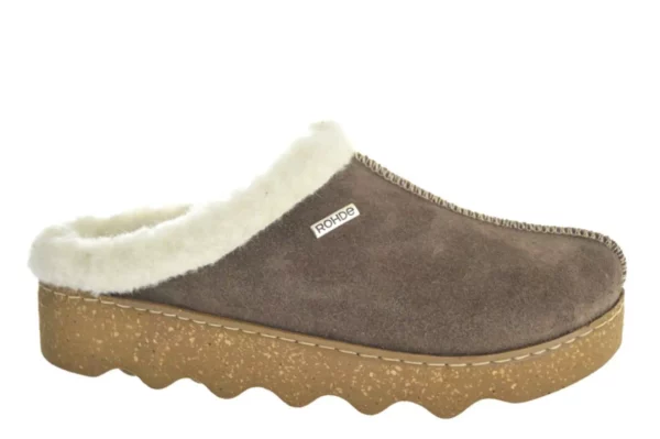 Rohde Rohde Beige Open Dames Pantoffels