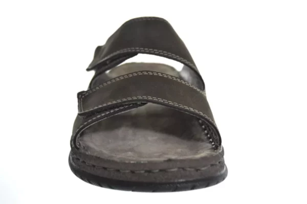 Rohde Rohde - 6240 72 Leren Heren Slippers Slides Voorgevormd Voetbed Bruin