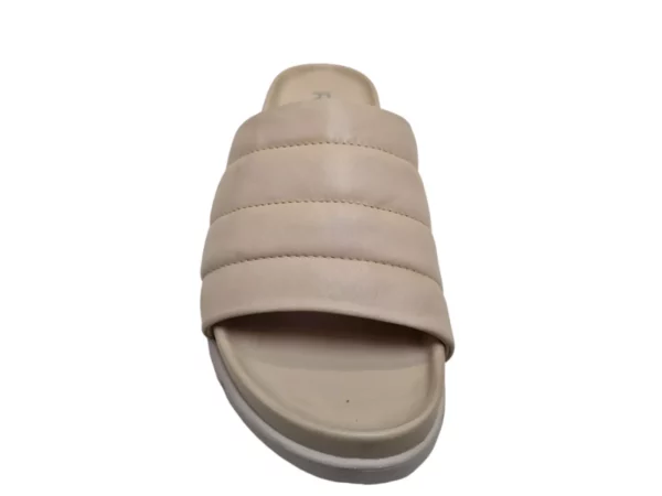 Rohde Rohde 6300 14 Beige Dames Slippers slides Voorgevormd Voetbed