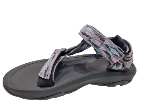 Teva Teva Hurricane XLT 2 mesh total ecl Meisjes Sandalen Met Klittenbandsluiting Waterbestendig Zwart Met Lila