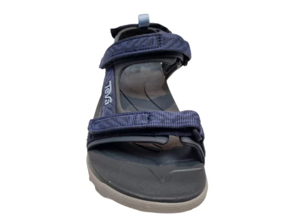 Teva Teva Tanza K griffith total eclipse Jongens Sandalen Met Klittenbandsluiting Waterbestendig Grijs/Blauw