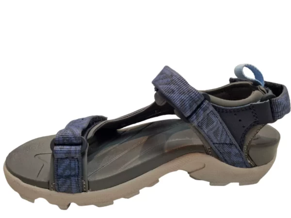 Teva Teva Tanza K griffith total eclipse Jongens Sandalen Met Klittenbandsluiting Waterbestendig Grijs/Blauw