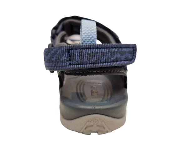 Teva Teva Tanza K griffith total eclipse Jongens Sandalen Met Klittenbandsluiting Waterbestendig Grijs/Blauw