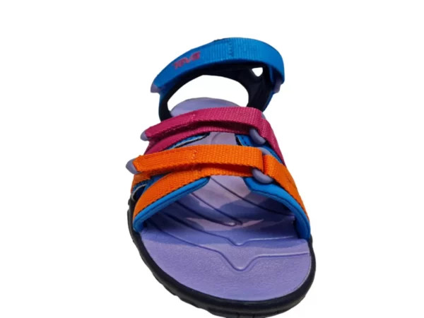 Teva Teva Tirra K blue rose multi Meisjes Sandalen Met Klittenbandsluiting Waterbestendig Multi Color