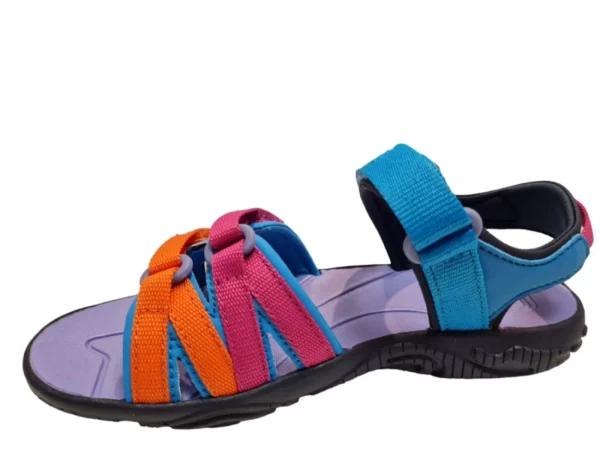 Teva Teva Tirra K blue rose multi Meisjes Sandalen Met Klittenbandsluiting Waterbestendig Multi Color