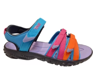 Teva Teva Tirra K blue rose multi Meisjes Sandalen Met Klittenbandsluiting Waterbestendig Multi Color