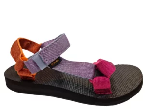 Teva Teva W Original Universal met. pink Dames Sandalen Met Klittenbandsluiting Waterbestendig Multi Color