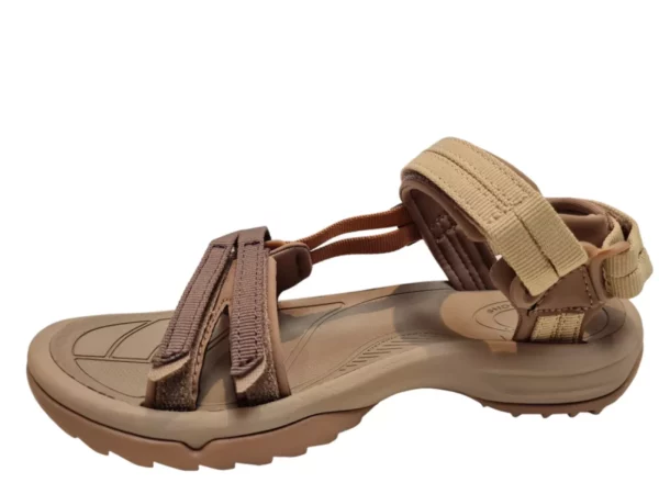 Teva Teva W Terra FI Lite incense lion Dames Sandalen Met Klittenbandsluiting Waterbestendig Beige Bruin