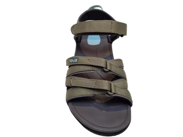Teva Teva W Tirra burnt olive Dames Sandalen Met Klittenbandsluiting Waterbestendig Groen
