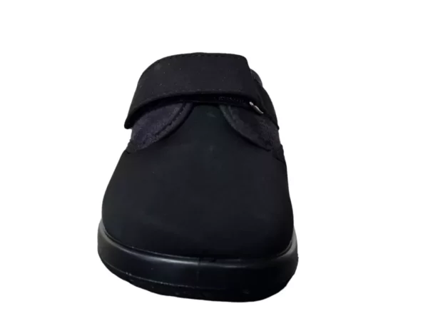VAROMED VAROMED - 60810 60 Dames en Heren Verbandpantoffel Stretchpantoffel Klittenbandsluiting Zwart