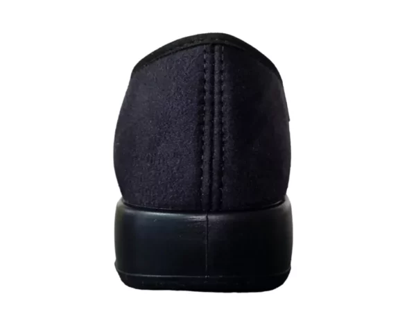 VAROMED VAROMED - 60810 60 Dames en Heren Verbandpantoffel Stretchpantoffel Klittenbandsluiting Zwart