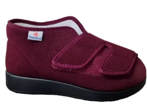 VAROMED VAROMED - 60920 03 Dames Verbandpantoffel Klittenbandsluitingen Rood