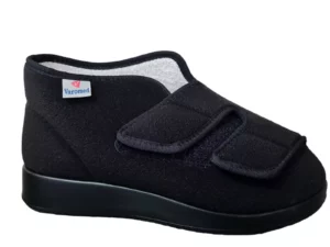 VAROMED VAROMED - 60920 60 Dames en Heren Verbandpantoffel Klittenbandsluitingen Zwart