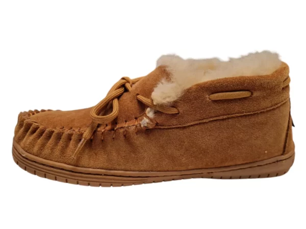 Warmbat Warmbat Bunya Women Suede Cognac Dames Dichte Pantoffels