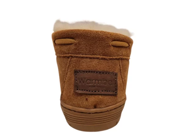 Warmbat Warmbat Bunya Women Suede Cognac Dames Dichte Pantoffels