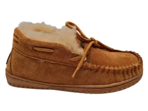 Warmbat Warmbat Bunya Women Suede Cognac Dames Dichte Pantoffels