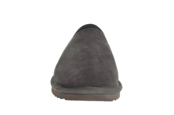 Warmbat Warmbat - Classic Grijze Open Heren Pantoffels