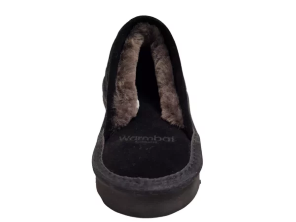 Warmbat Warmbat Cowra Zwarte Open Heren PAntoffels
