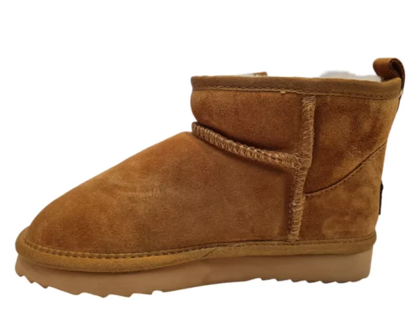 Warmbat Warmbat Durack Zipper Bruine Gesloten Dames Pantoffels