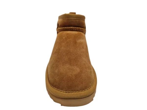 Warmbat Warmbat Durack Women Suede Boot Cognac Dames Pantoffels Gesloten