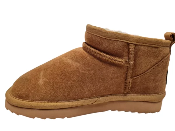 Warmbat Warmbat Durack Women Suede Boot Cognac Dames Pantoffels Gesloten