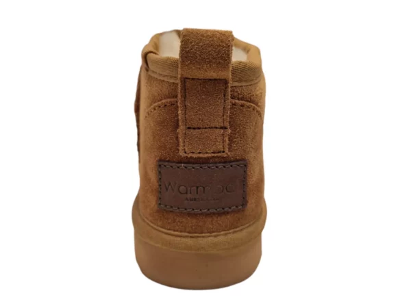 Warmbat Warmbat Durack Women Suede Boot Cognac Dames Pantoffels Gesloten