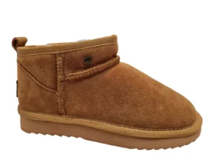 Warmbat Warmbat Durack Women Suede Boot Cognac Dames Pantoffels Gesloten