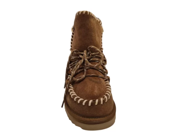 Warmbat Warmbat Waturra Women Suede Lace Mud Dames Pantoffels Bruin