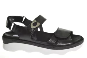 Wolky Wolky Zwarte Dames Sandalen