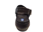 Wolky Wolky 0410322 000 Dames Sandalen Uitneembaar Voetbed Leer Klittenbandsluiting ZWart
