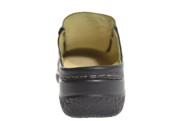 Wolky Wolky - 0620270 000 Leren Dames Muilen Instapmodel Zwart