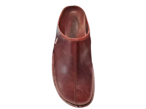 Amako Amako 550 Cognac Bruine Leren Heren Muilen Slippers
