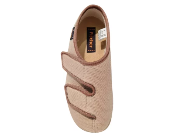 Fischer Fischer Verbandpantoffels Dames Beige