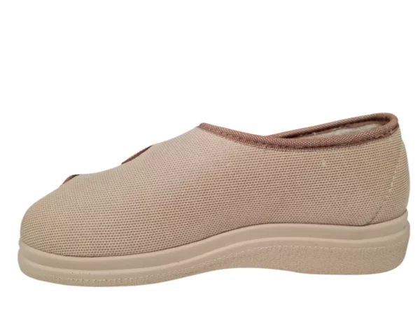Fischer Fischer Verbandpantoffels Dames Beige