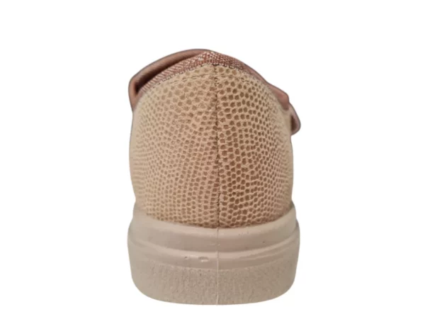 Fischer Fischer Beige Dames Verbandpantoffel