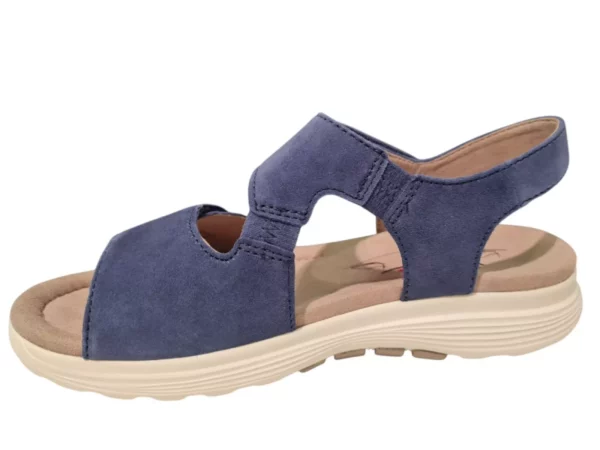 Gabor Gabor Rolling Soft Blauwe Dames Sandalen