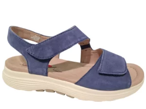 Gabor Gabor Rolling Soft Blauwe Dames Sandalen