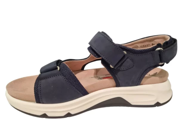 Gabor Gabor Rolling Soft Blauwe Dames Sandalen