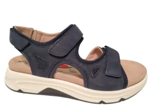 Gabor Gabor Rolling Soft Blauwe Dames Sandalen
