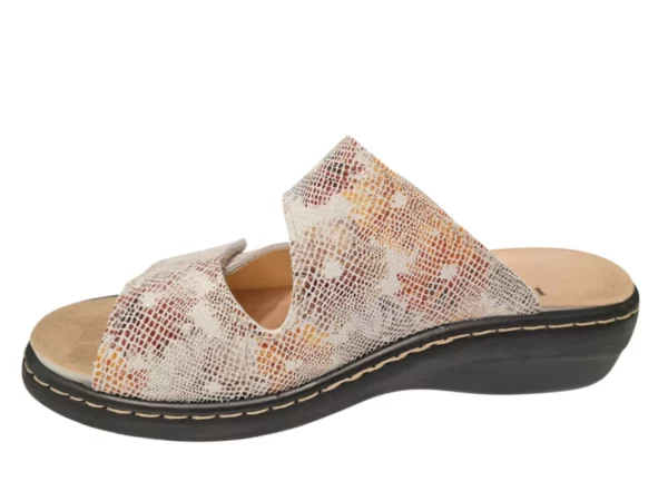 Longo Longo Dames Slippers Beige