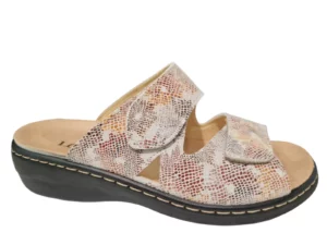 Longo Longo Dames Slippers Beige