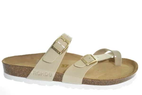 Rohde Rohde Witte Teenslippers Dames