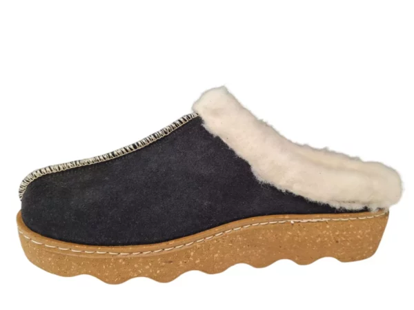 Rohde Rohde Zwarte Open Dames Pantoffels